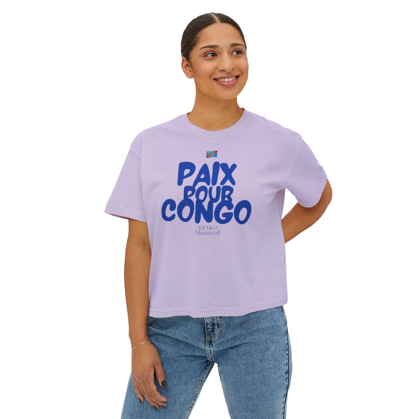 Women's Boxy Tee Shako Fav
