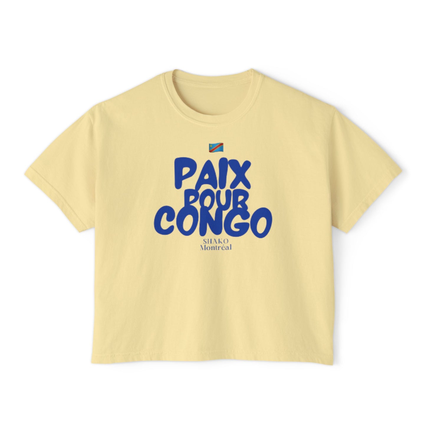 Women's Boxy Tee Shako Fav
