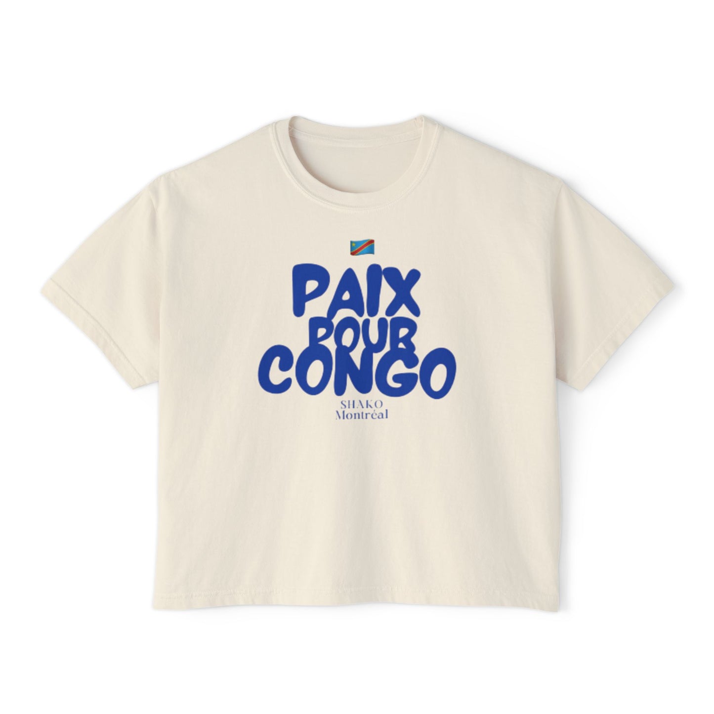 Women's Boxy Tee Shako Fav