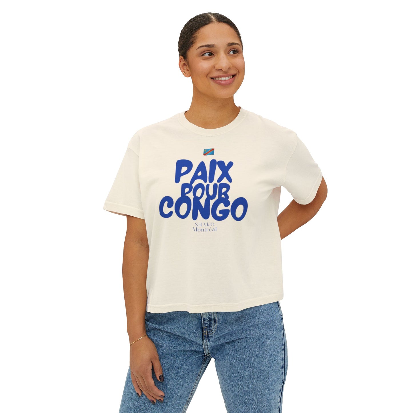 Women's Boxy Tee Shako Fav