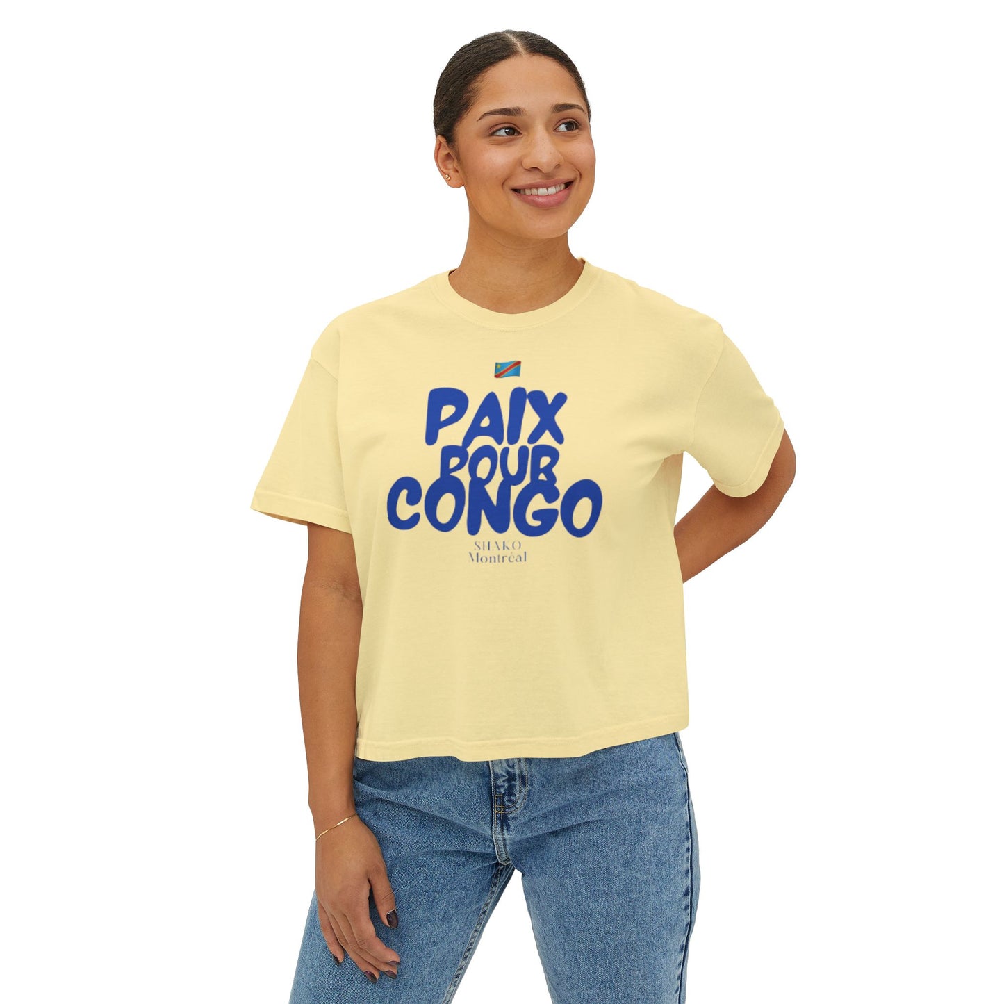 Women's Boxy Tee Shako Fav