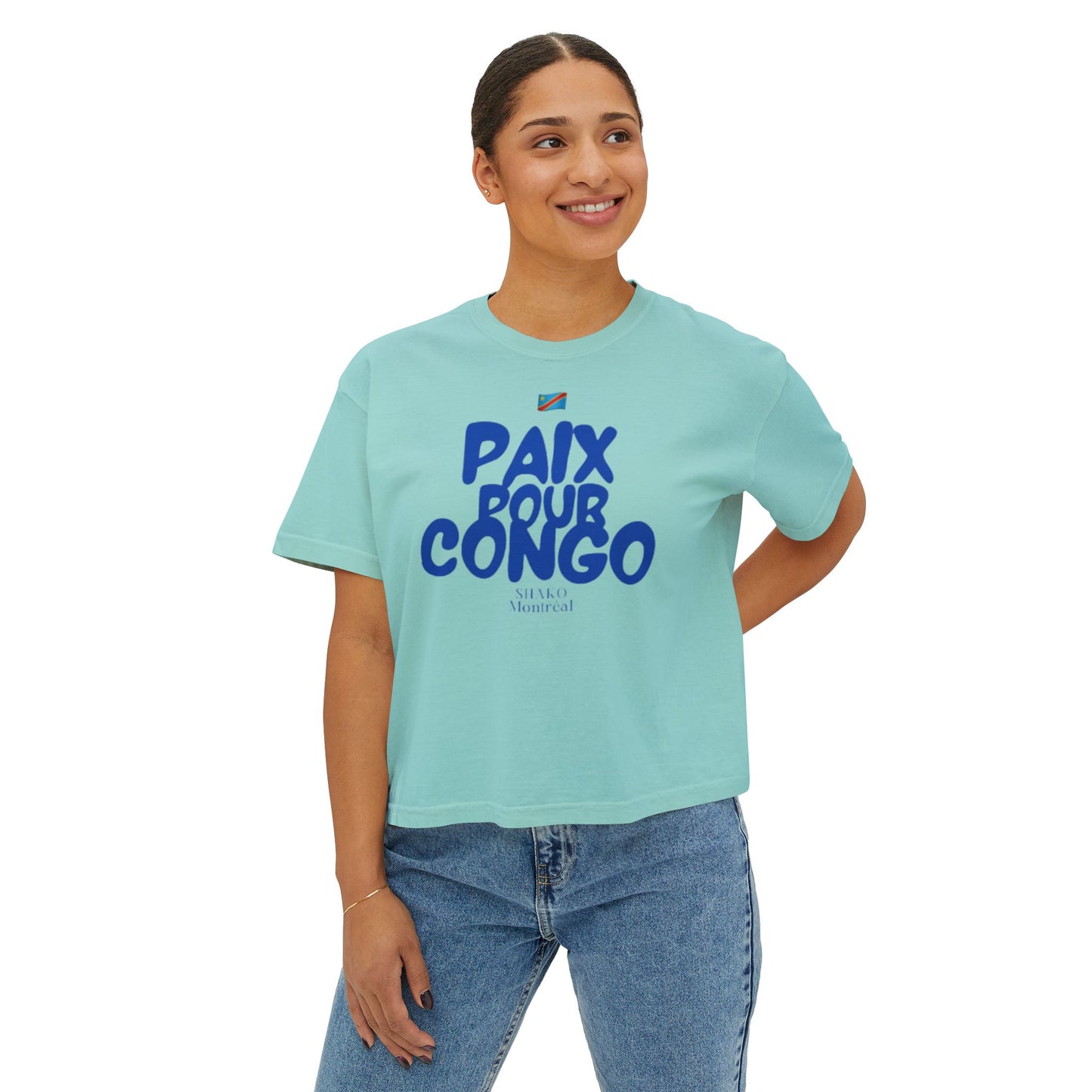 Women's Boxy Tee Shako Fav