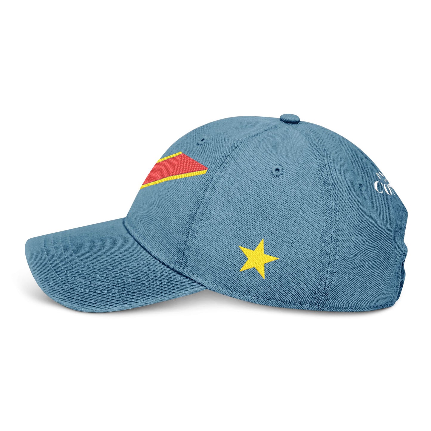 Denim Hat w Star (Embroidery)