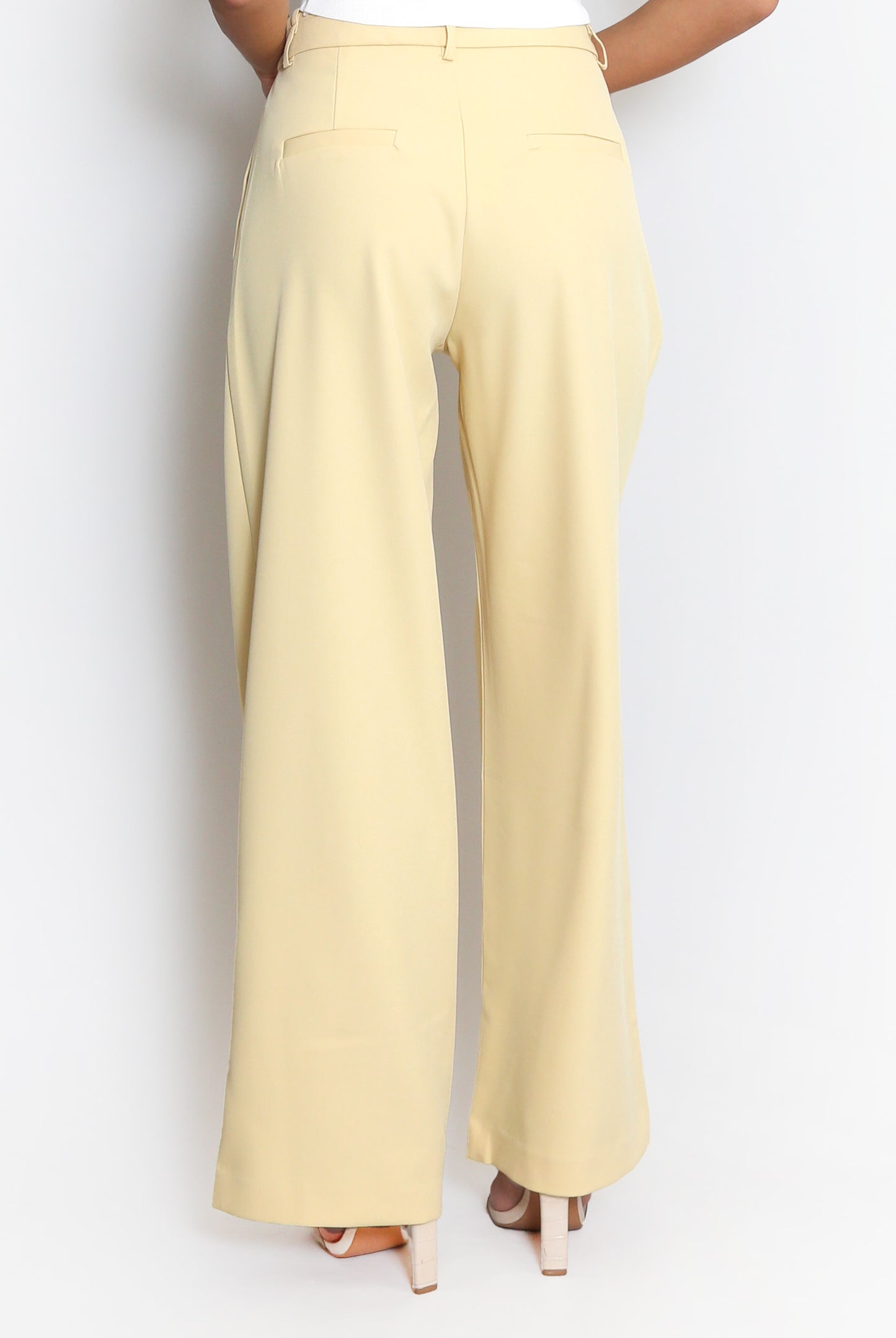 Tailored Wide Leg Trouser