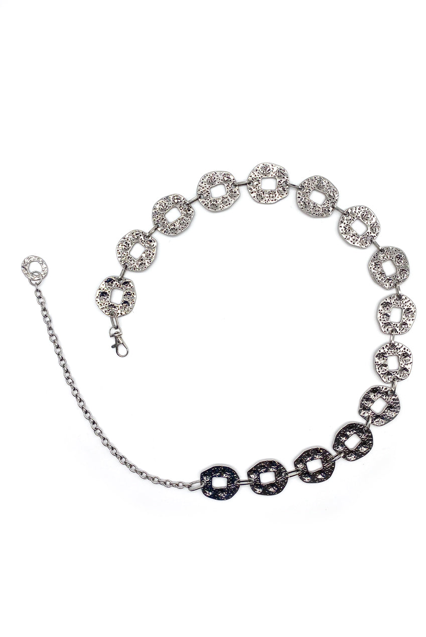 Embossed Circular Chain Belt