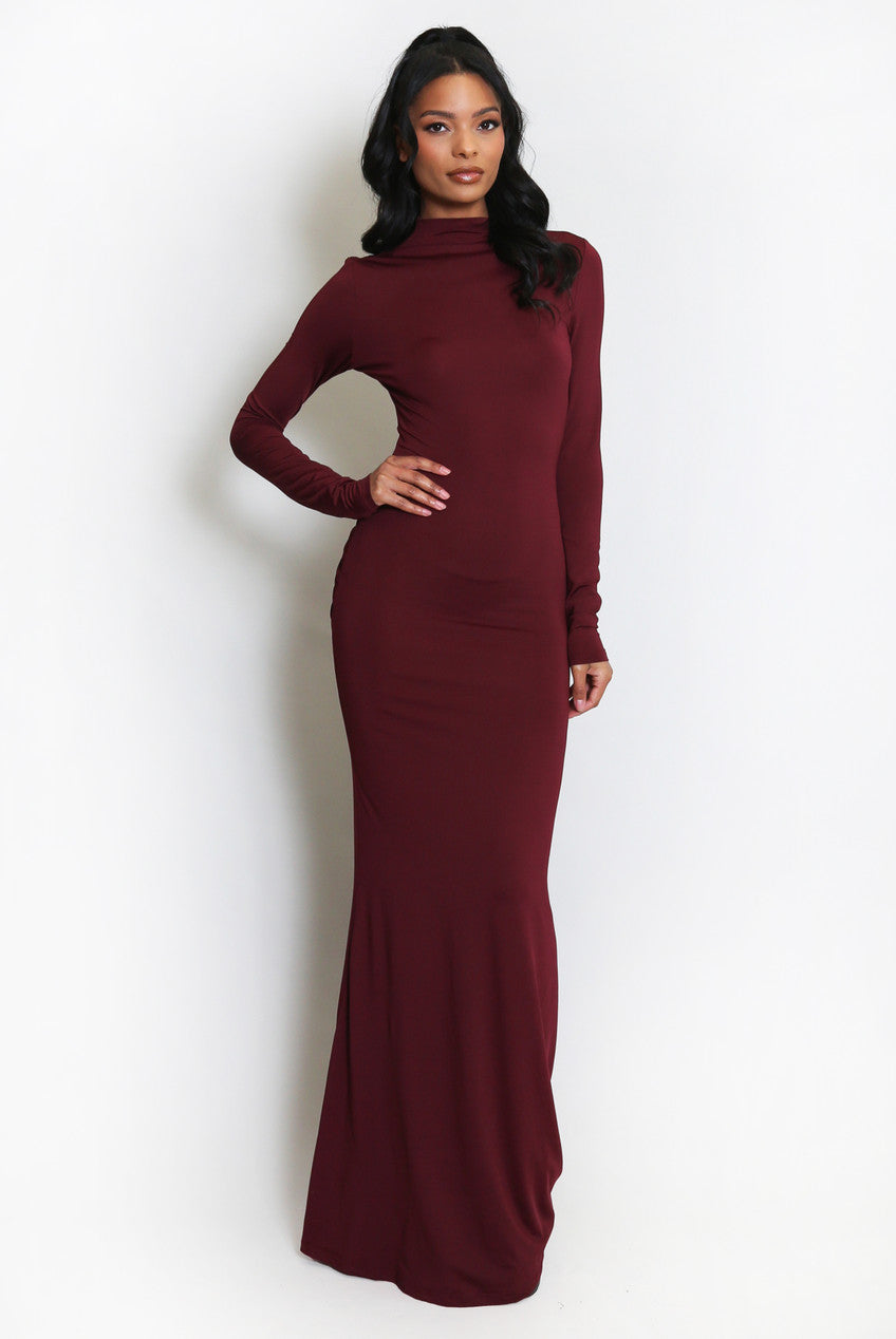 Front Tie Maxi Dress