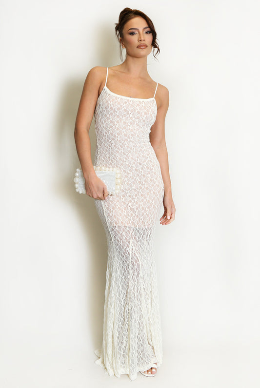 Lace Cami Maxi Dress