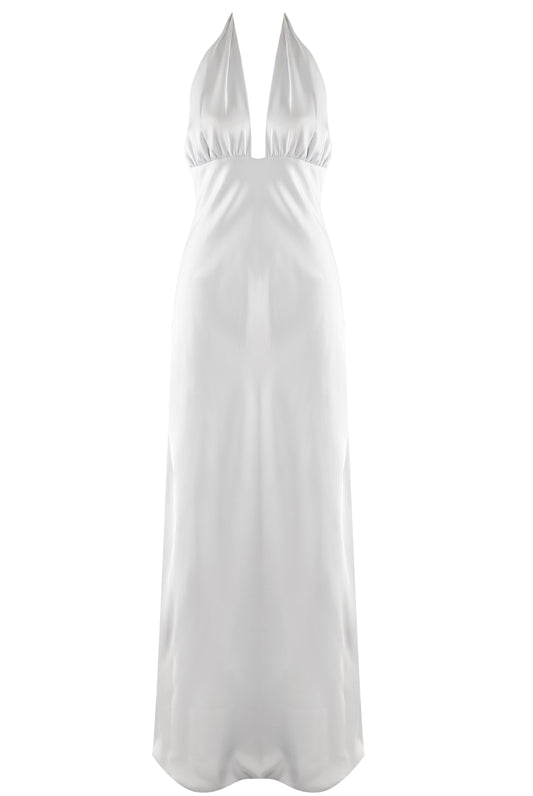 Halterneck Plunging Maxi