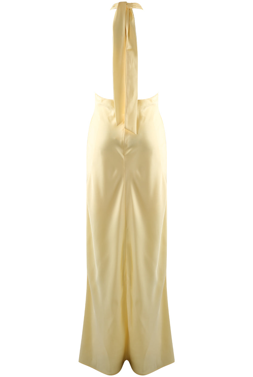 Halterneck Plunging Maxi