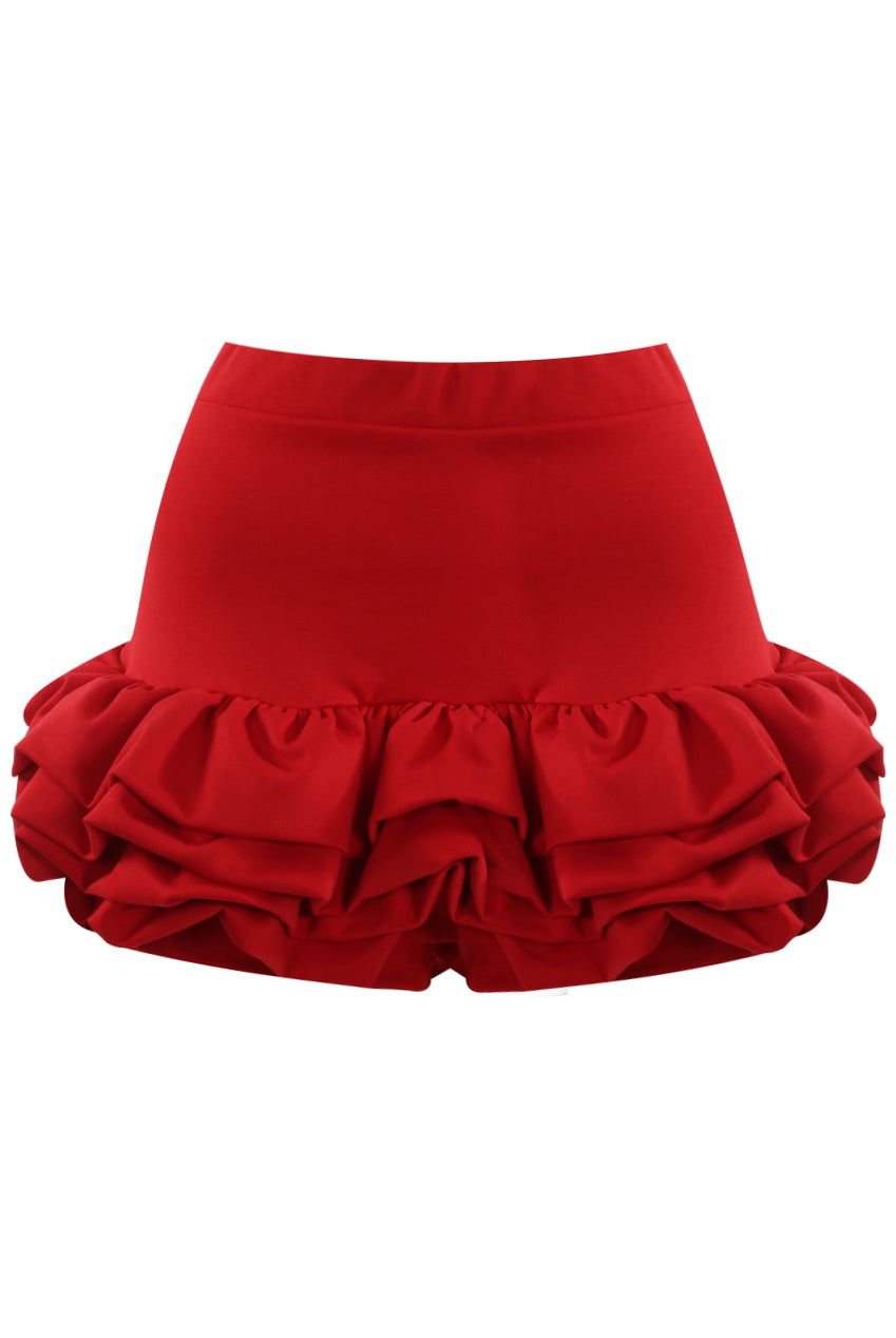 Frill Hem Skort