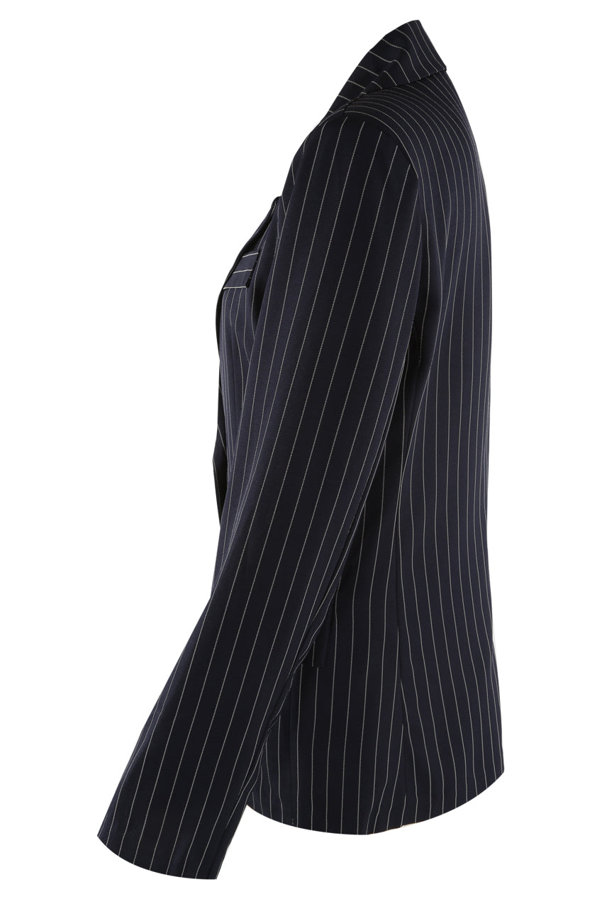 Pinstripe Double Breasted Blazer