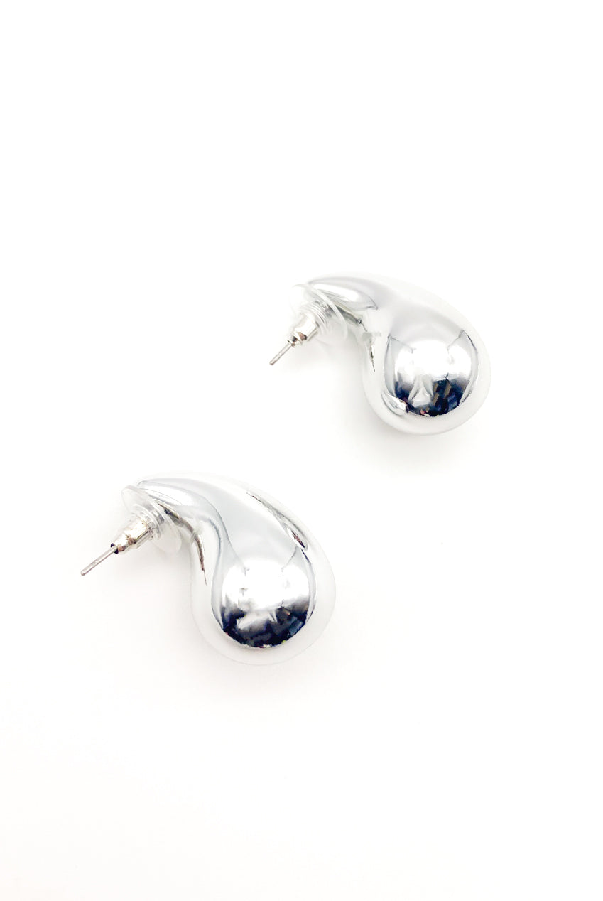 Oversized Teardrop Earrings