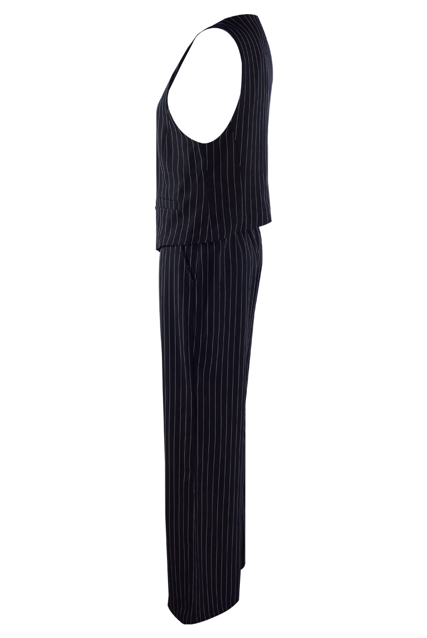 Pinstripe Waistcoat & Trouser Suit