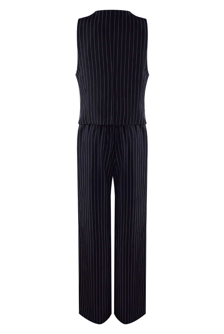 Pinstripe Waistcoat & Trouser Suit