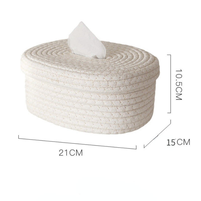 Cotton tissue box